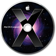DVD do Mac OS X 10.5 Leopard