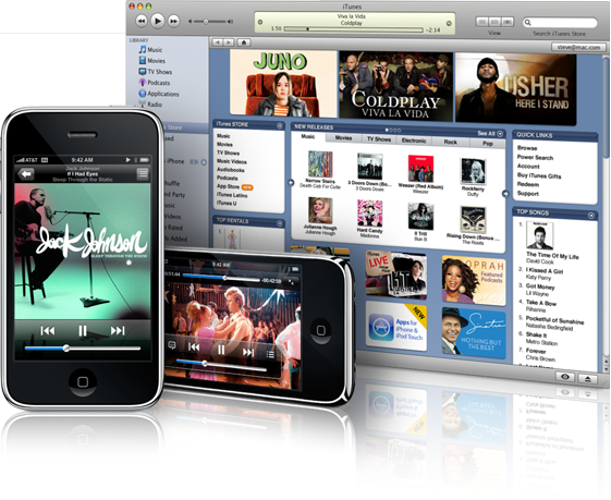iTunes Store e iPhone 3G