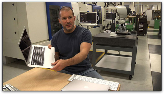 Jonathan Ive dentro do R&D da Apple