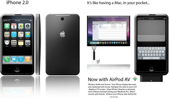 Mockup de iPhone