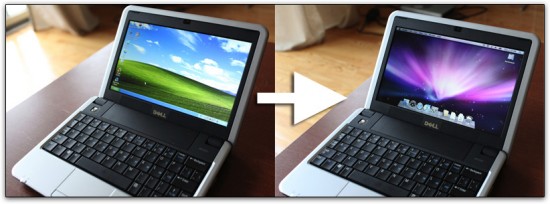 Mac OS X no Dell Mini 9