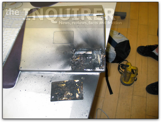 Explosão de PowerBook G4