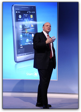 Steve Ballmer e Windows Mobile