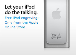 Gravação de fases no iPod shuffle 3G
