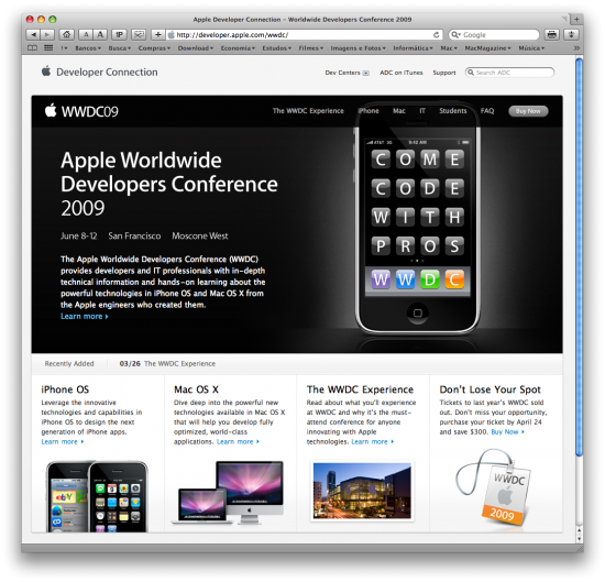 Worldwide Developers Conference (WWDC) 2009