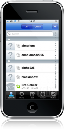 Skype no iPhone