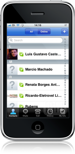 Skype no iPhone