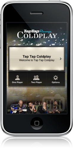 Tap Tap Coldplay no iPhone