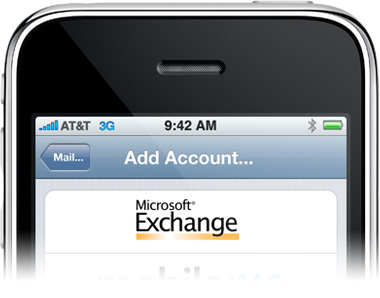 Microsoft Exchange no iPhone