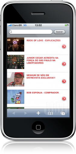 Claro Minha TV no iPhone