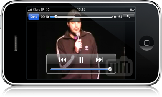 Claro Minha TV no iPhone