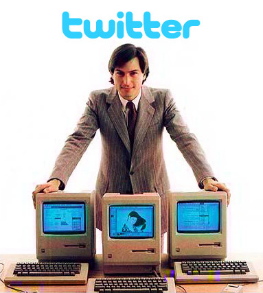 Apple comprando Twitter - Steve Jobs