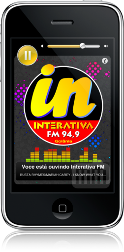 Rádio Interativa FM no iPhone