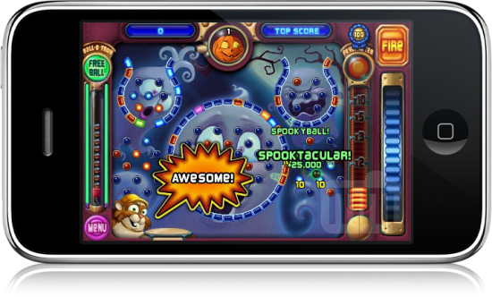 Peggle no iPhone
