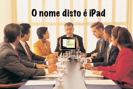 iPad em uma reunião