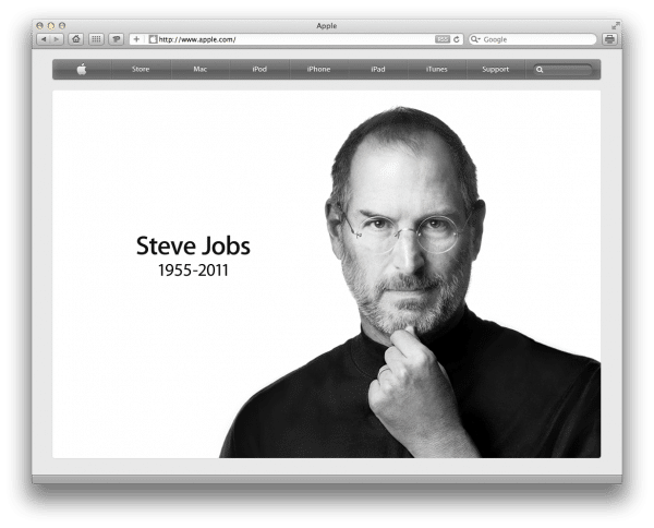 Homenagem a Steve Jobs