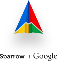 Sparrow e Google