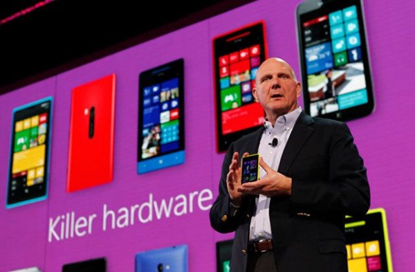 Steve Ballmer com Windows Phone