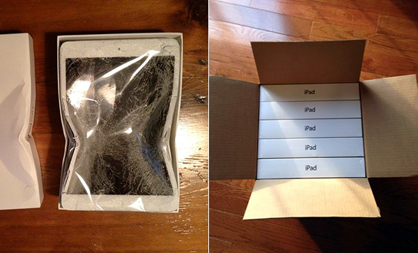 Caixas de iPads