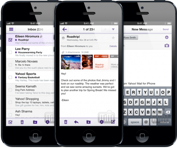 Yahoo! Mail - iPhones