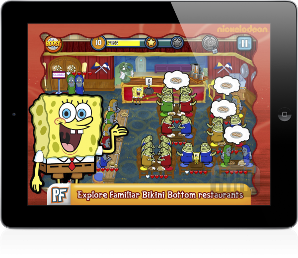 SpongeBob Diner Dash (iPad)