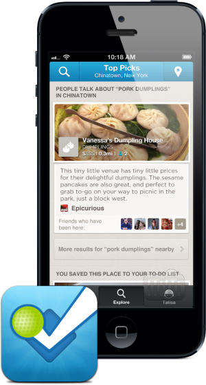 Foursquare (IPhone 5)