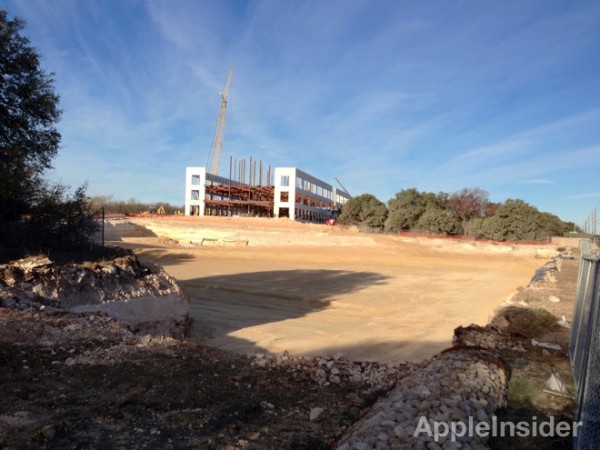 Campus da Apple em Austin, em construção
