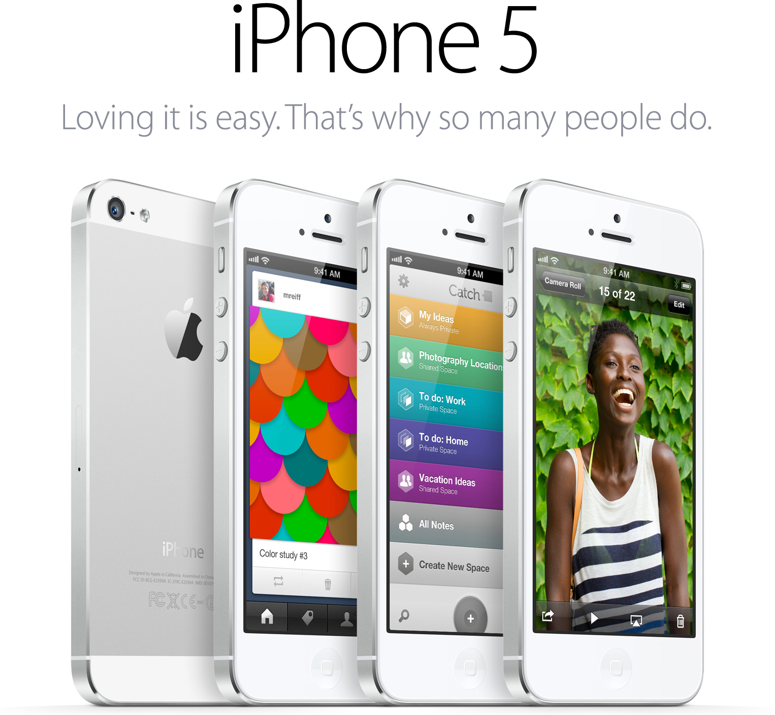 Novo slogan do iPhone 5
