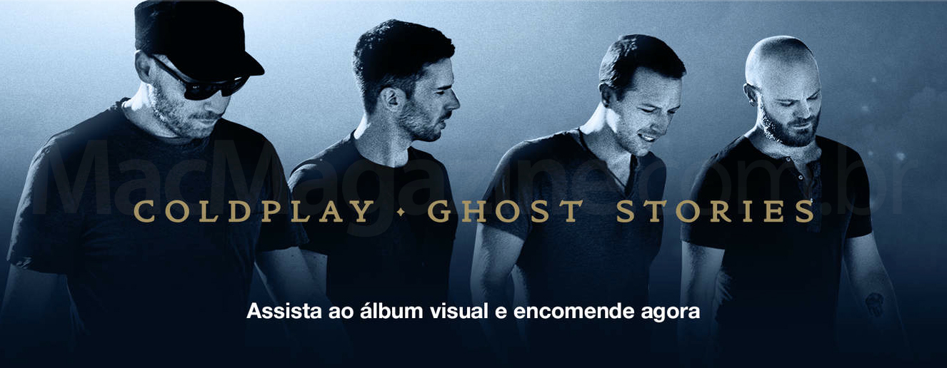 Banner de Coldplay - Ghost Stories