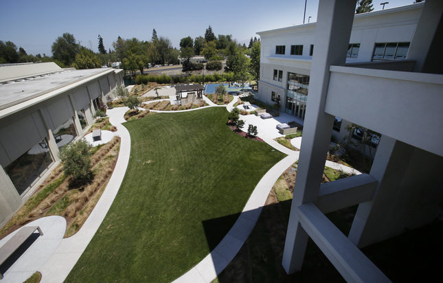 Parte do futuro campus da Apple, em Sunnyvale