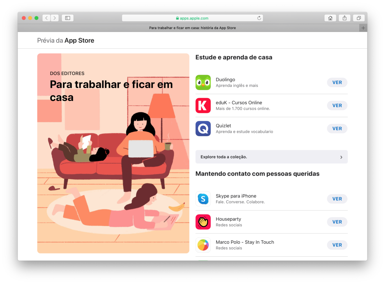 Apple Destaca Melhores Apps Para Trabalhar E Ficar Em Casa Macmagazine