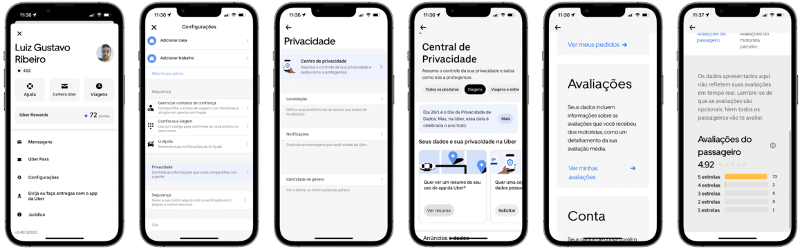Uber Agora Mostra Detalhes Da Sua Avalia O Como Passageiro Macmagazine