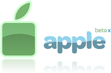 Paródia do logo da Apple