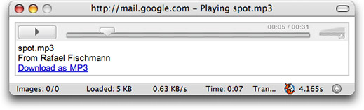 Gmail Audio
