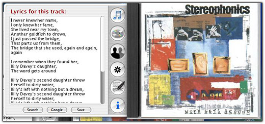 Interface do iTunes Companion