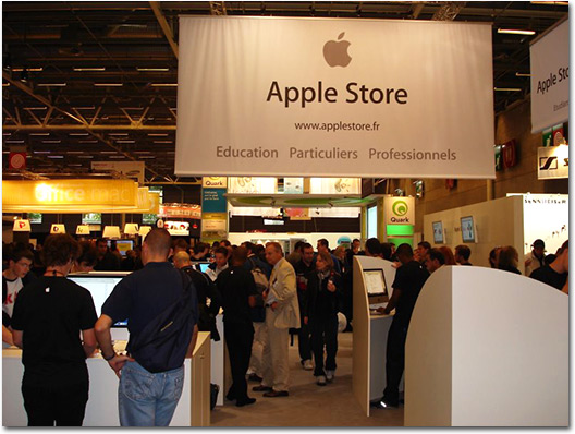 Apple Expo em Paris 2007