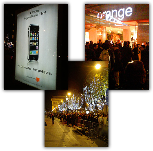 iPhone na França