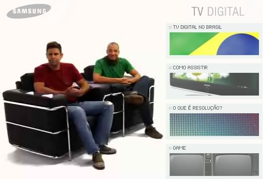 TV Digital explicado pela Samsung