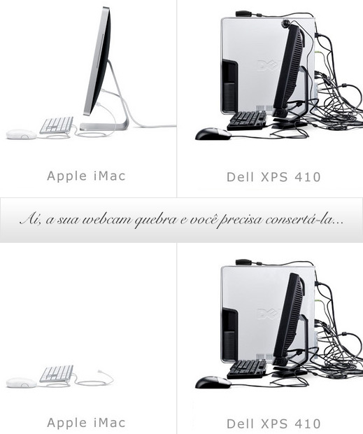 iMac vs. Dell: webcam