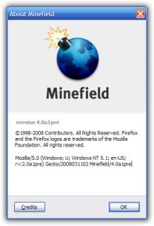 Firefox 4.0: About Minefield