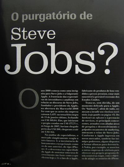 HSM Management 67 com Apple e Steve Jobs