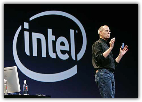 Steve Jobs e Intel