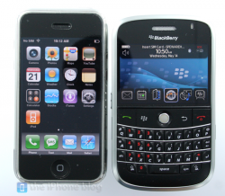 iPhone vs. BlackBerry Bold
