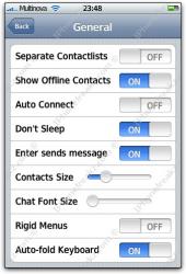 Agile Messenger para iPhone