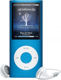 iPod nano azul