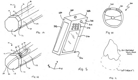 Patente multi-touch da Apple