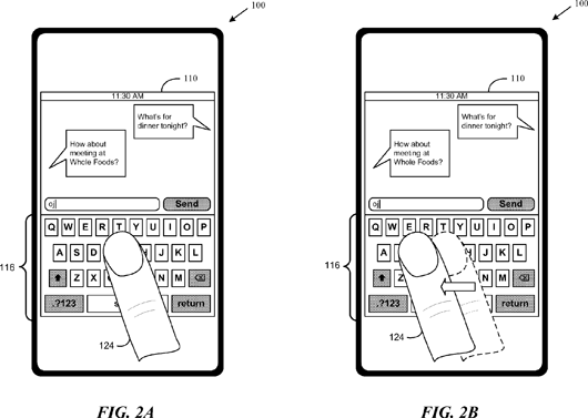 Patente multi-touch no teclado do iPhone