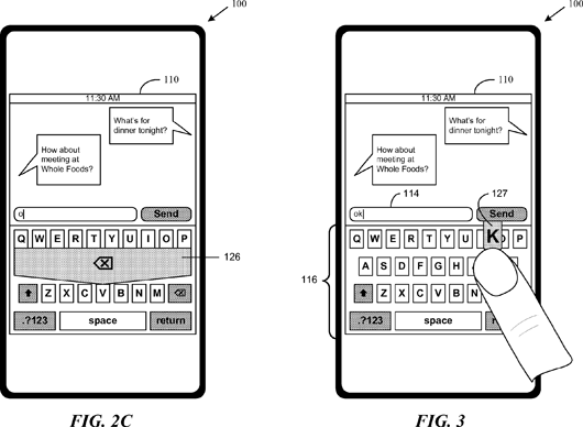 Patente multi-touch no teclado do iPhone