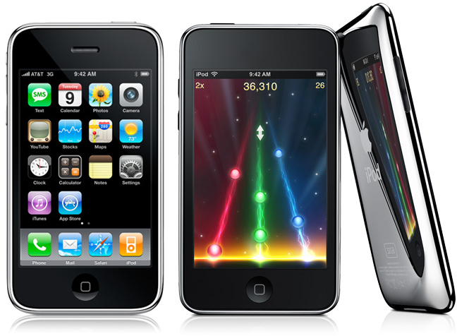 iPhone 3G e iPod touch 2G