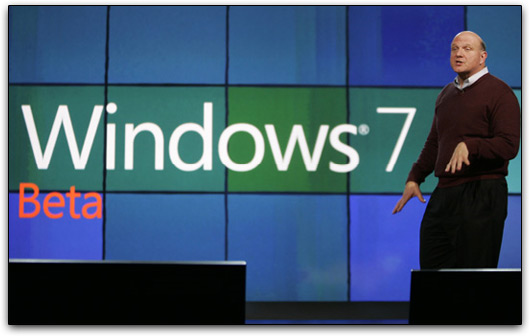 Steve Ballmer e Windows 7